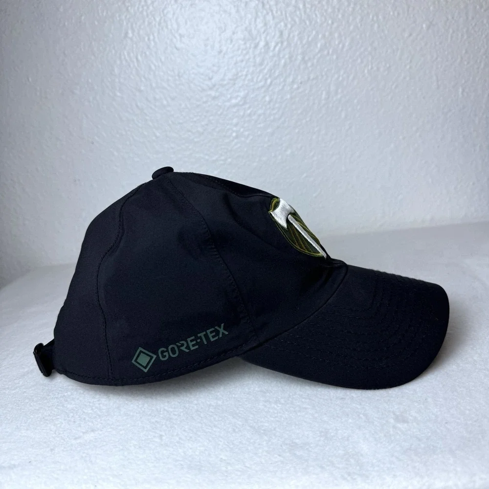 New Era Black Portland Timbers‎ Gore-Tex 9FORTY Adjustable Strapback Hat Cap